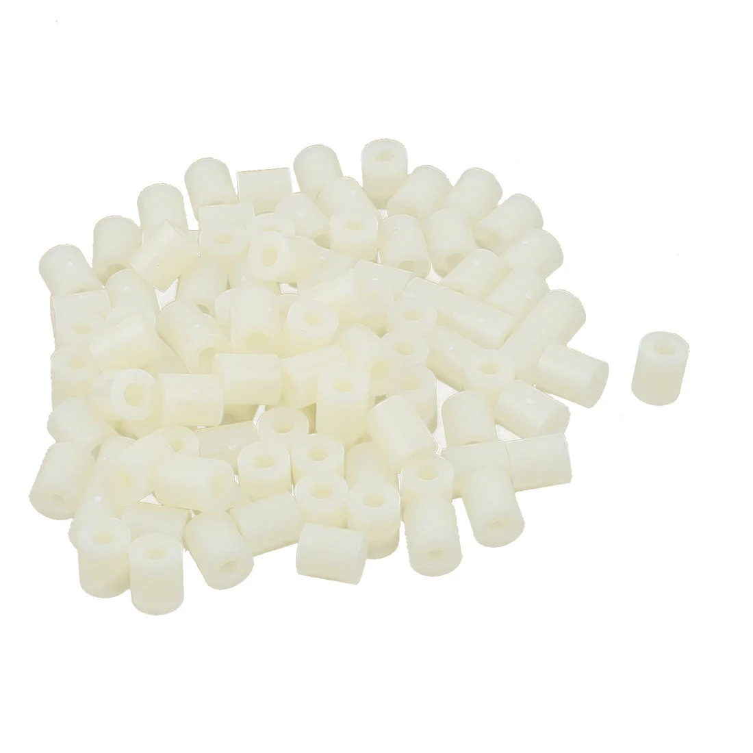 7mmx3.2mmx8mm PC Board Nylon Stand Off LED PCB Spacer Support Holder 100 Pcs