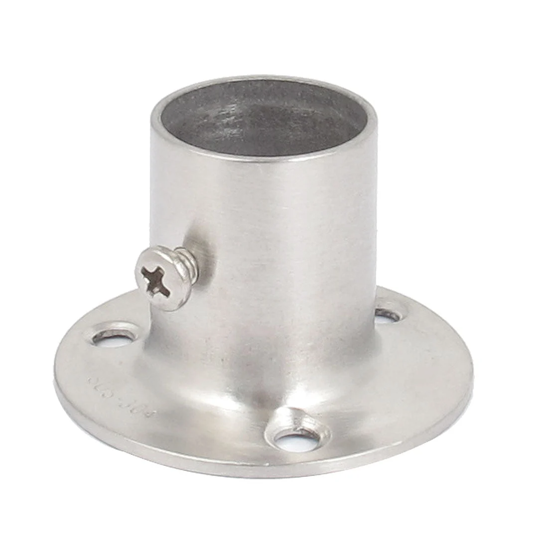 Wardrobe Hanging Rail Rod End Flange Support Bracket Socket for 19mm Dia Pipe
