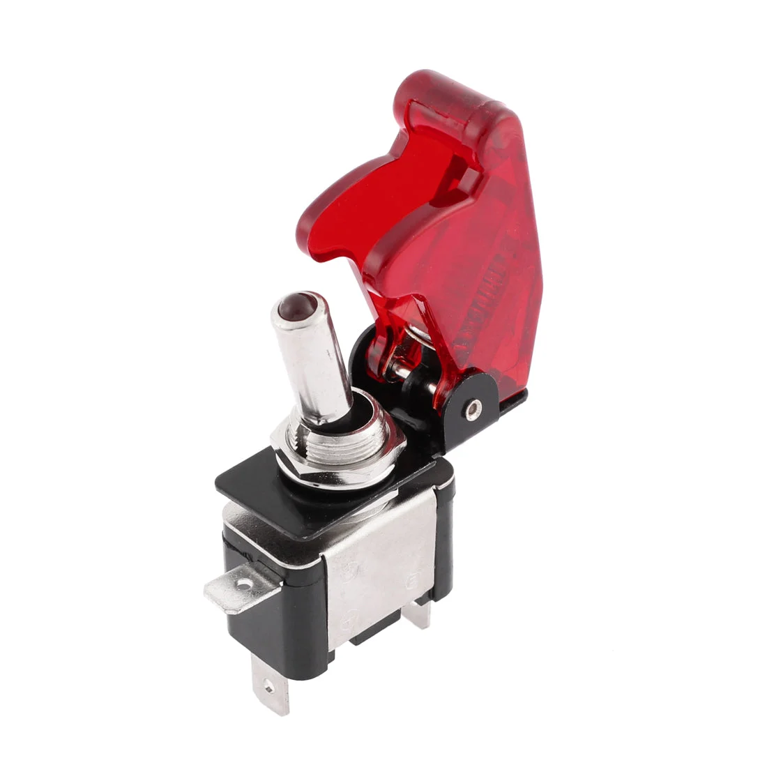 Red Lighted Toggle Switch 12V 20A ON OFF Car Truck Coat ATV Airplane