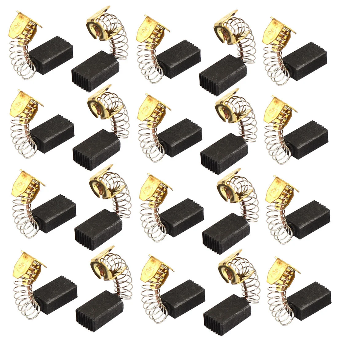 13mm x 8mm x 5mm Motor Carbon Brushes 20 Pcs for Generic Electric Motor