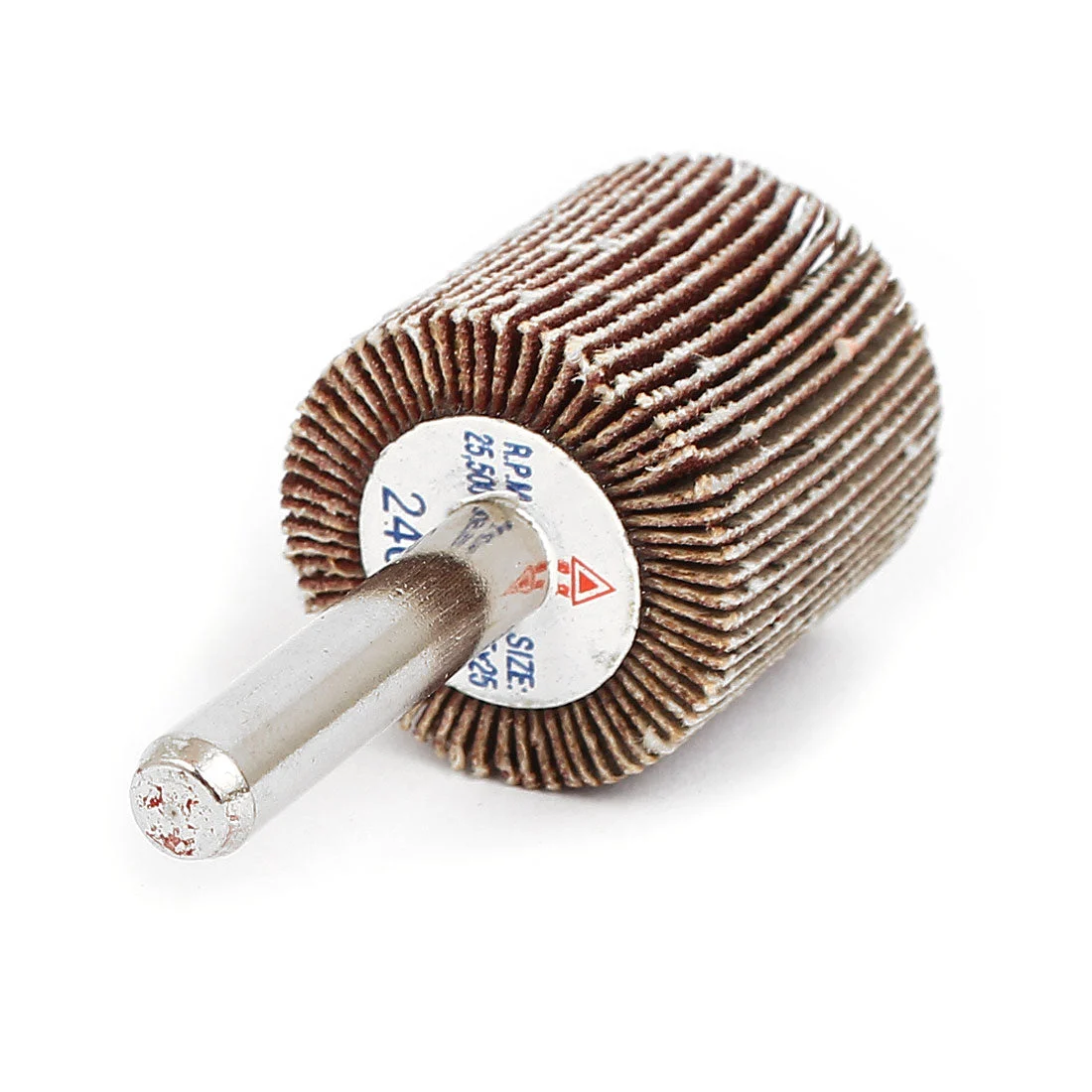 25mm Dia Grinding Sanding Sandpaper Buffing Flap Wheel Disc 240 Grit for Rotary