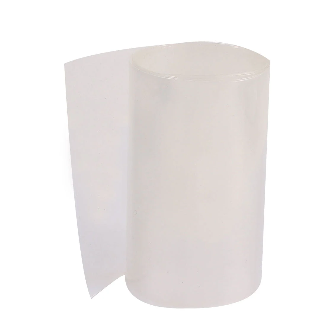 3.3ft 103mm Flat 65mm Dia PVC Heat Shrink Tubing Clear for 18650 Battery