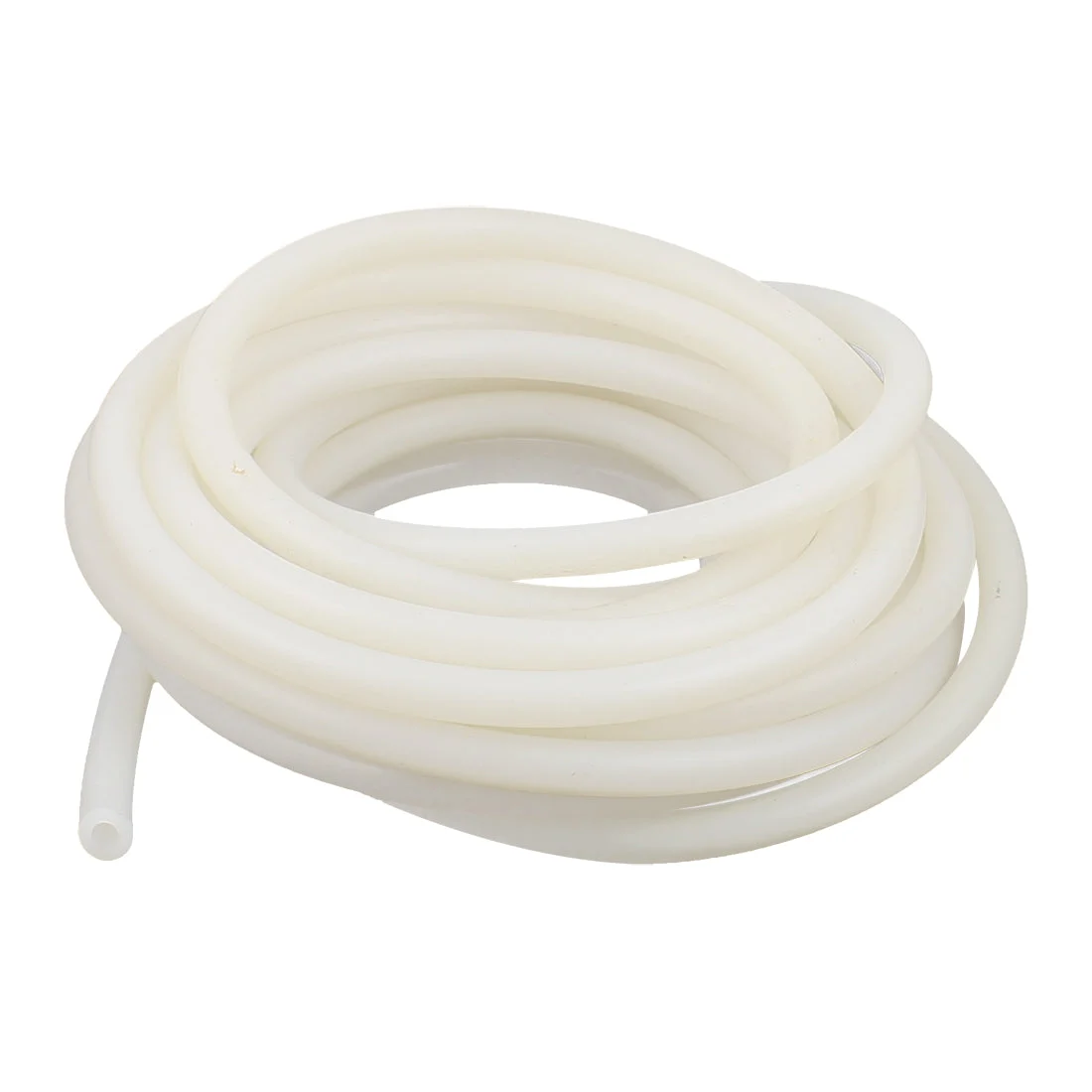 4mm x 8mm Silicone Translucent Tube Water Air Pump Hose Pipe 5 Meters 16Ft Long