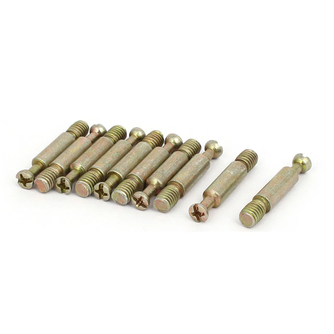 M6x35mm Phillips Head Furniture Connecting Fitting Dowels Screws 10pcs