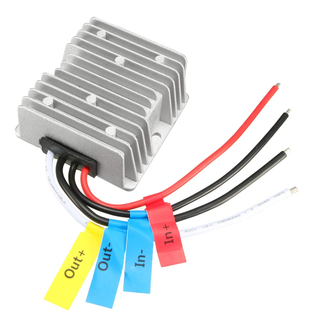 DC12V/24V(10V~32V) to DC5V 30A 150W Waterproof Power Converter Regulator Transformer