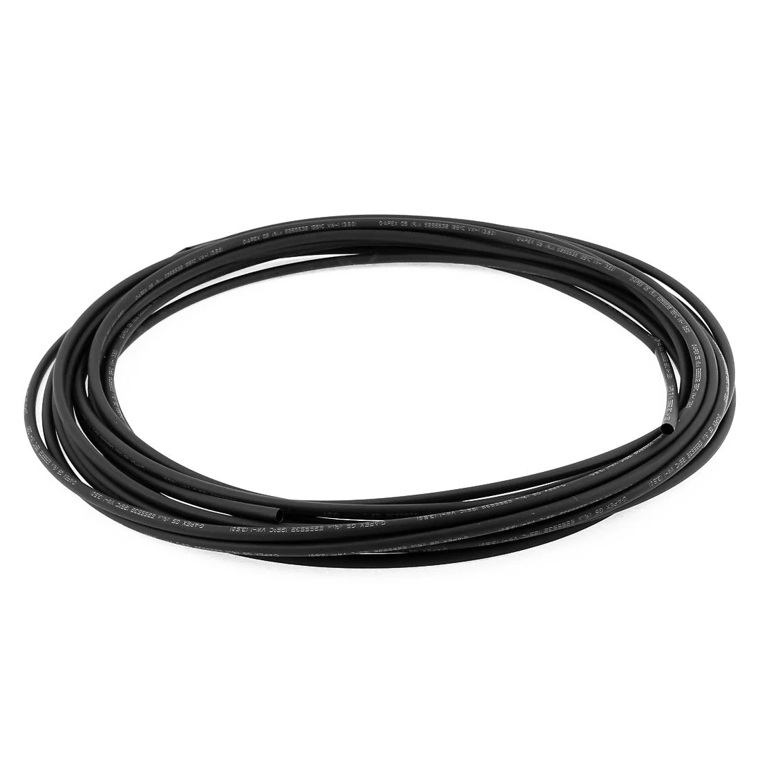 10m 3.5mm Dia Insulated Heat Shrink Tubing 2:1 Shrinkage Ratio Waterproof Black