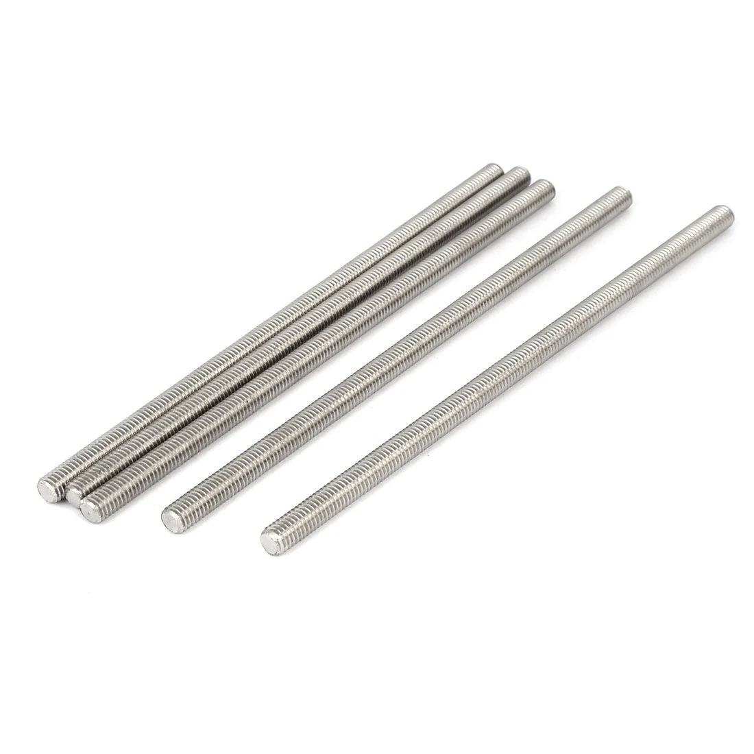 5pcs M6 x 150mm Stainless Steel Fully Threaded Rod Bar Studs Hardware