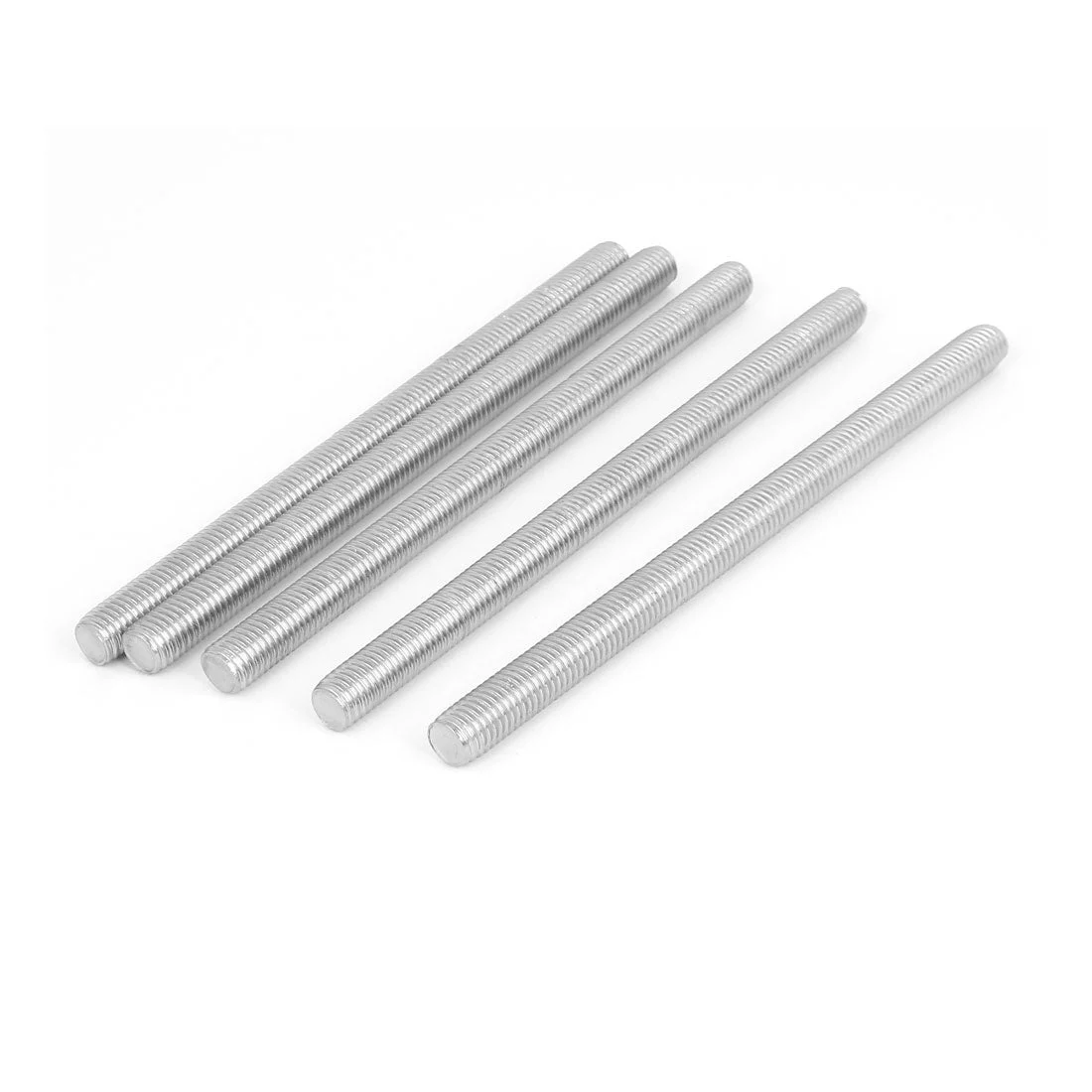 M10 x 180mm Metric Right Hand Thread Fully Threaded Rod Stud Fastener 5PCS