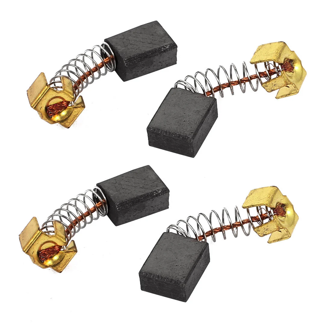 2 Pairs Carbon Brushes Power Tool 10 x 8 x 5mm for Generic Electric Motor