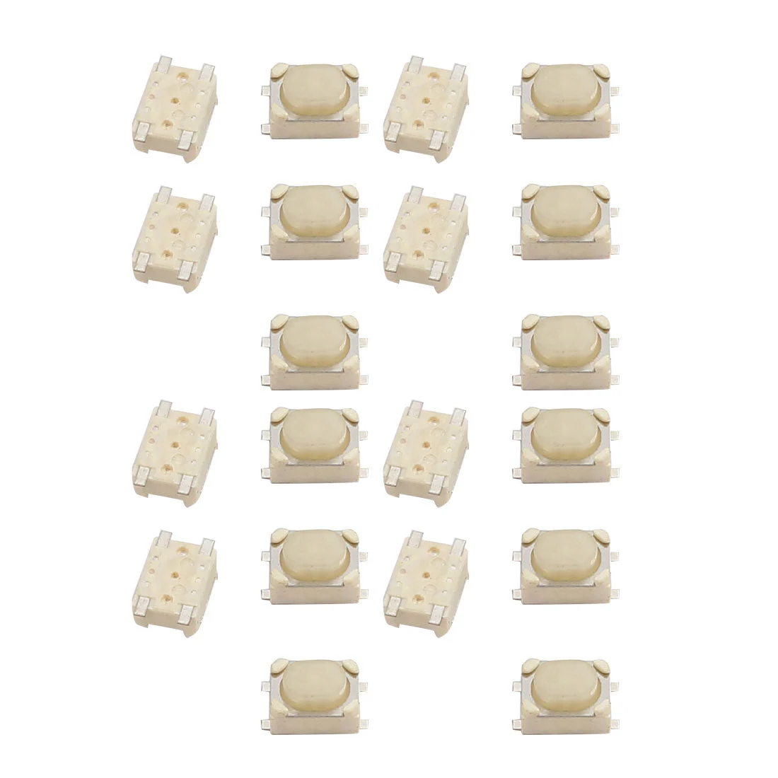 20Pcs 3.2x4.2x2.5mm Panel Momentary Tactile Tact Push Button Switch 4Terminals