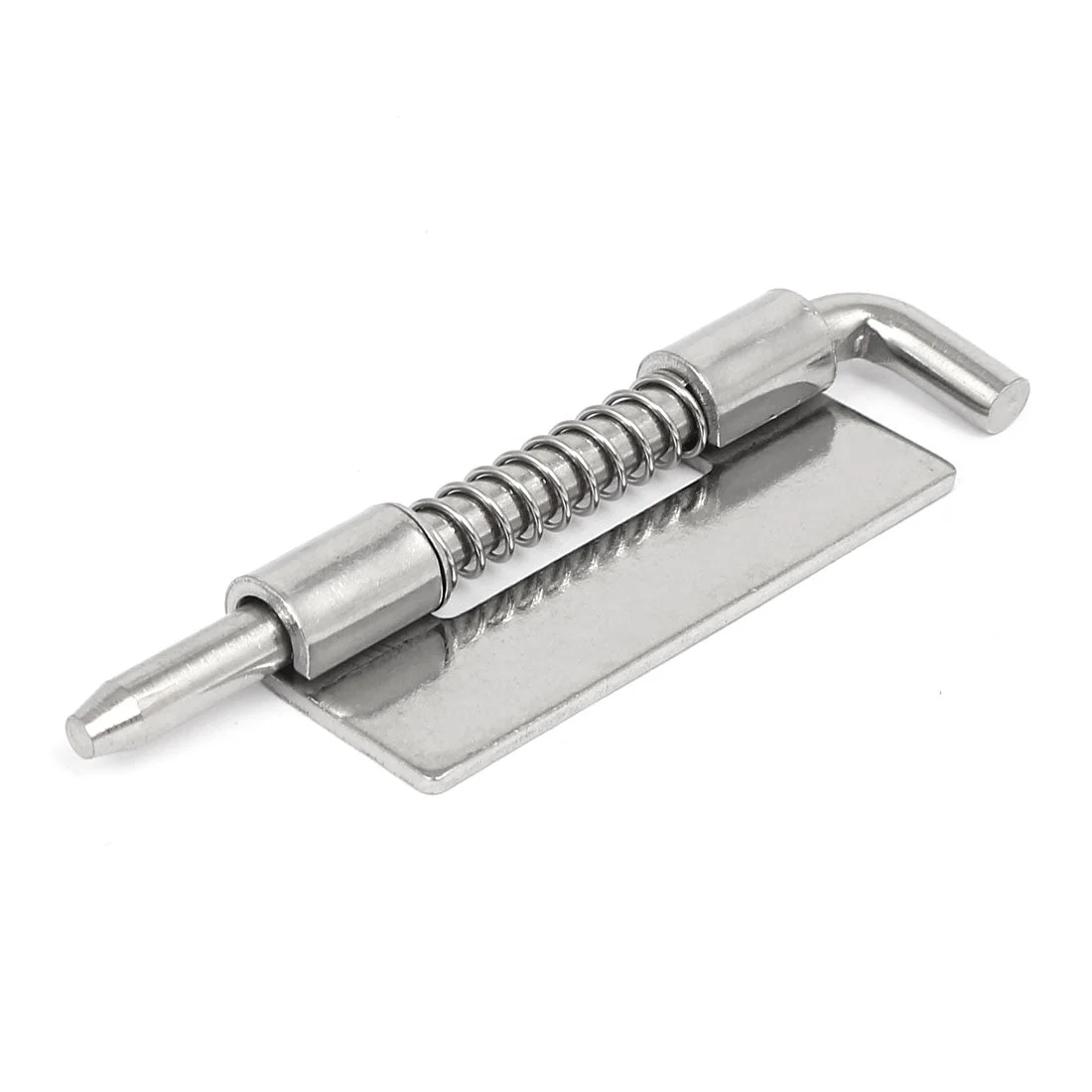 90mmx25mm 304 Stainless Steel Right Hand No Hole Spring Loaded Barrel Bolt Latch