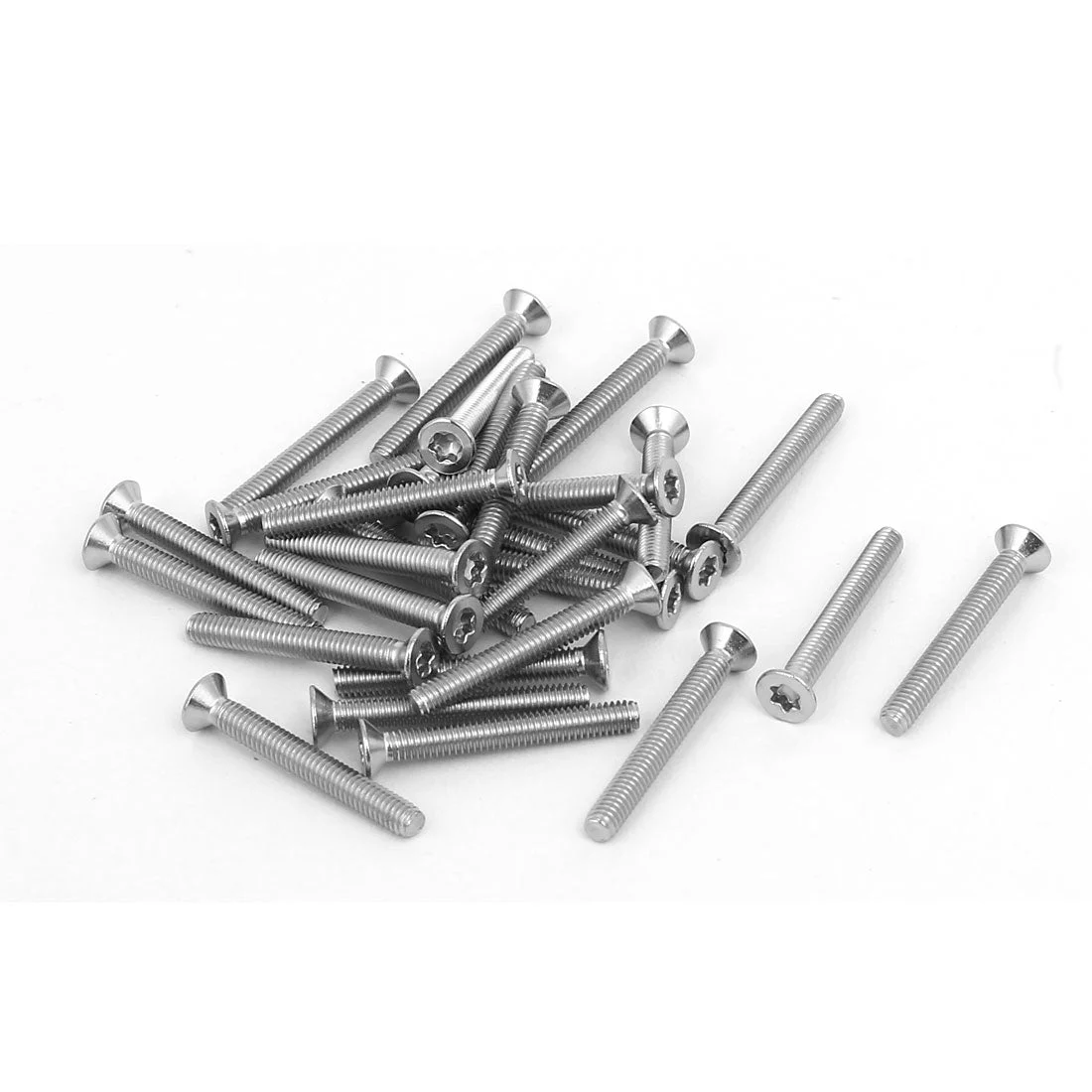 Uxcell Flat Head Torx Screws M2.5*20mm 304SUS 30pcs