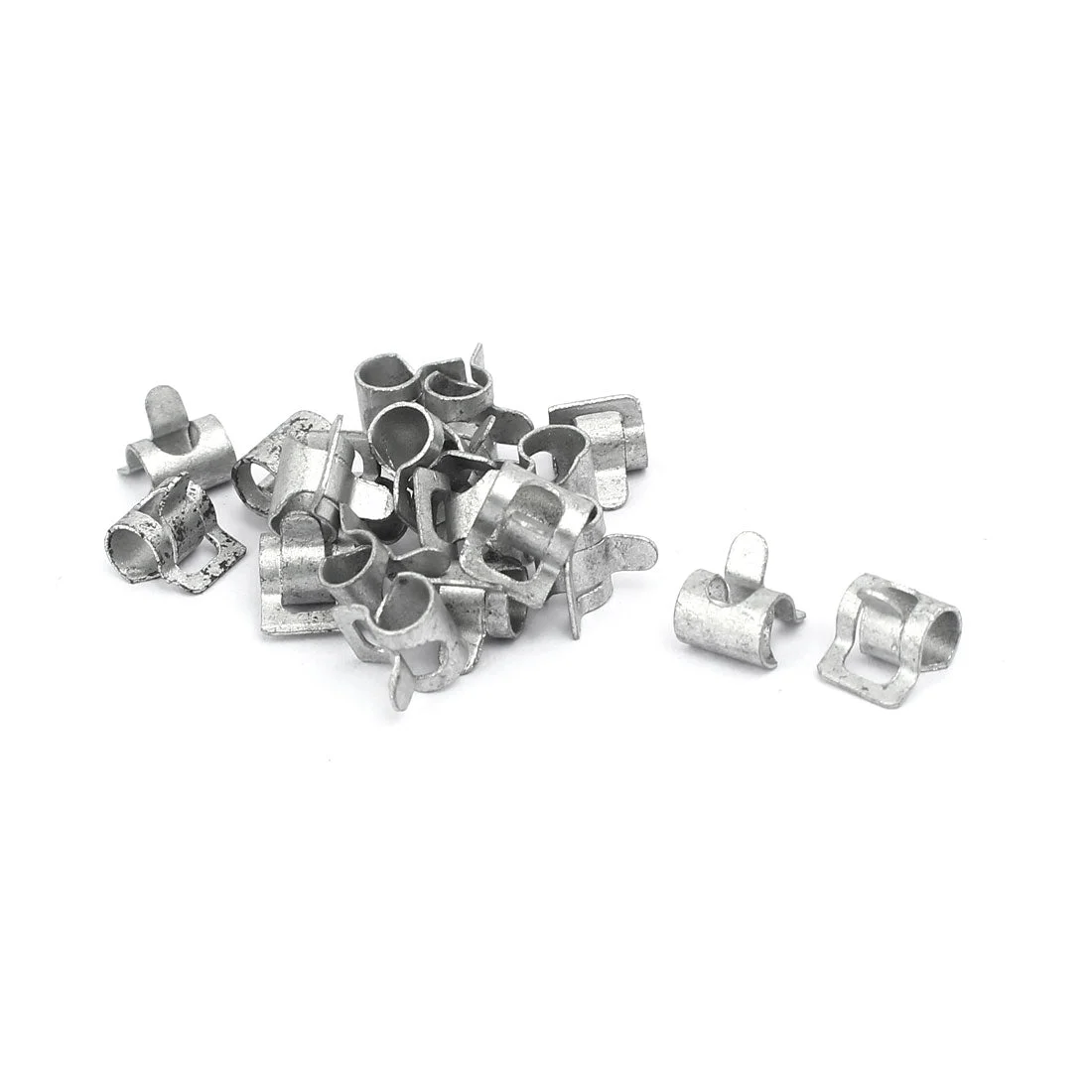 4mm Inner Dia Spring Clip Water Pipe Fuel Line Hose Clamps 20pcs