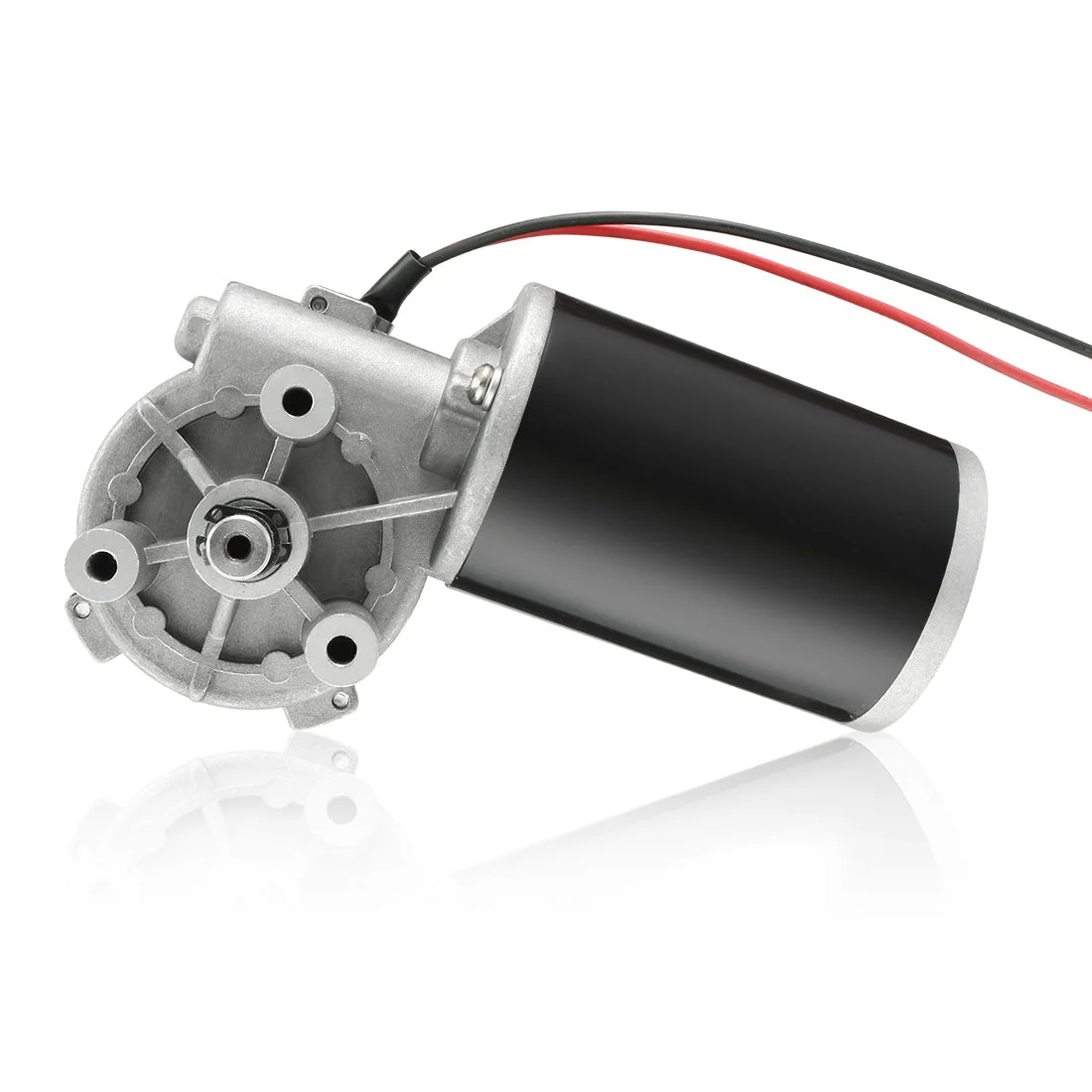 Uxcell JCF63R DC24V 15W 15RPM Speed Reducing High Torque Electric Gear Box Motor