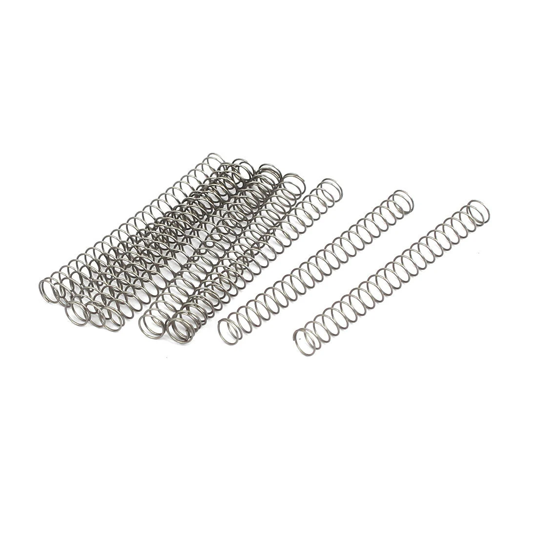 0.3mmx4mmx40mm 304 Stainless Steel Compression Springs 10pcs