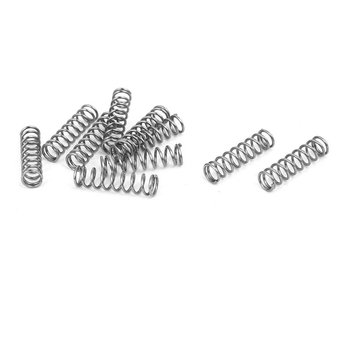 0.5mmx4mmx15mm 304 Stainless Steel Compression Springs 10pcs