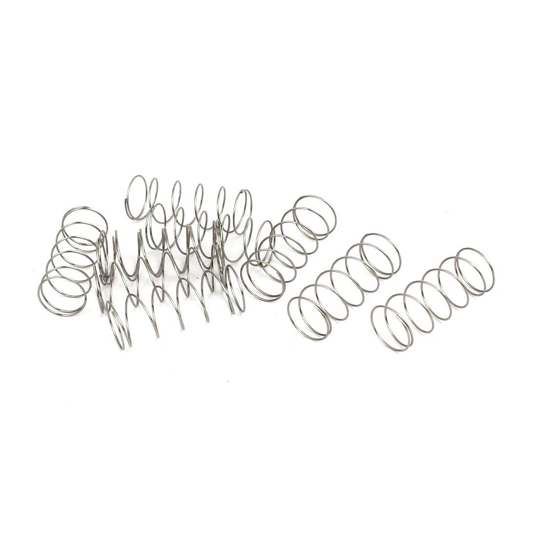 0.5mmx12mmx30mm 304 Stainless Steel Compression Springs 10pcs