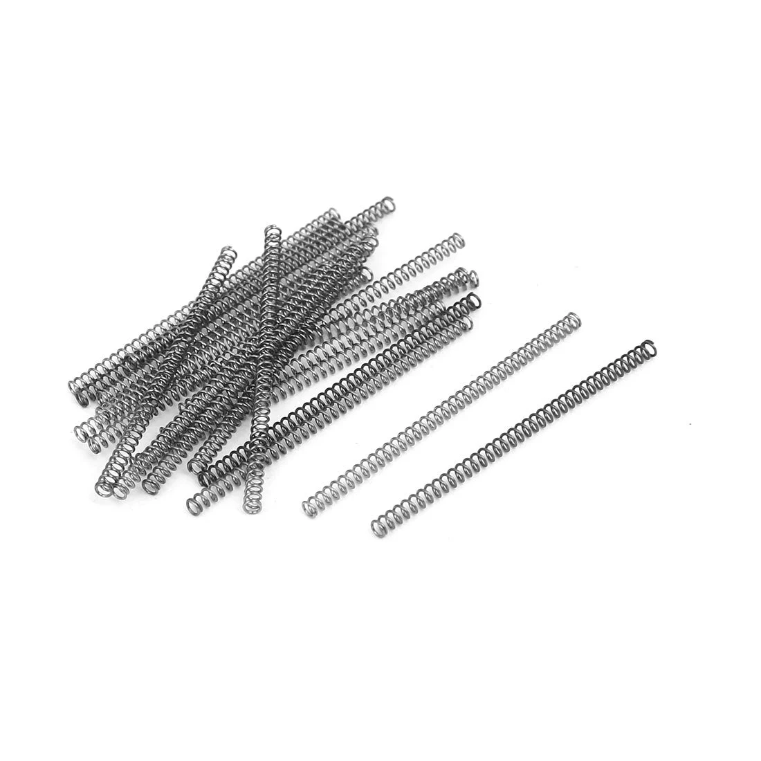 0.3mmx2mmx40mm 304 Stainless Steel Compression Springs 20pcs