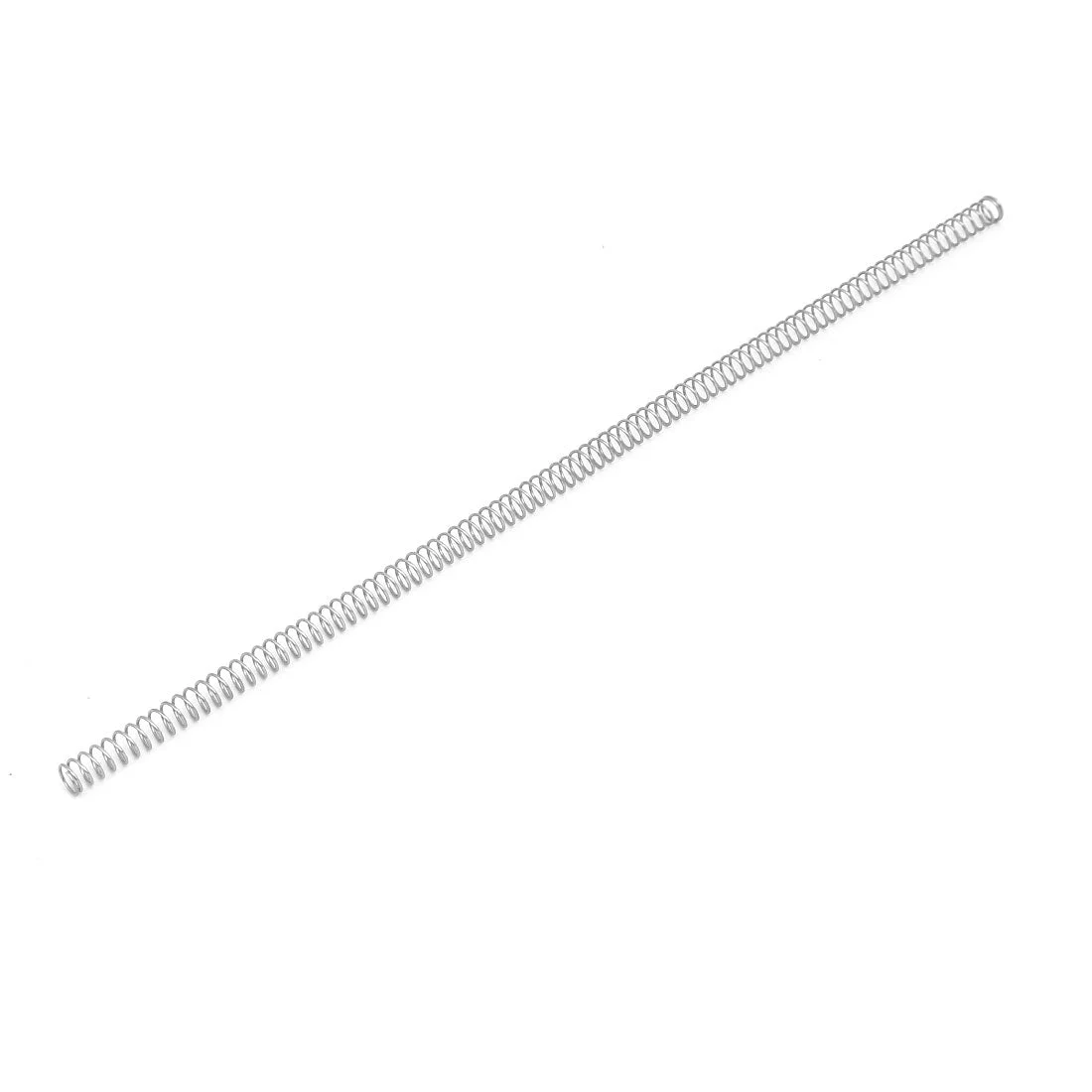 0.8mm x 8mm x 305mm 304 Stainless Steel Compression Springs Silver Tone