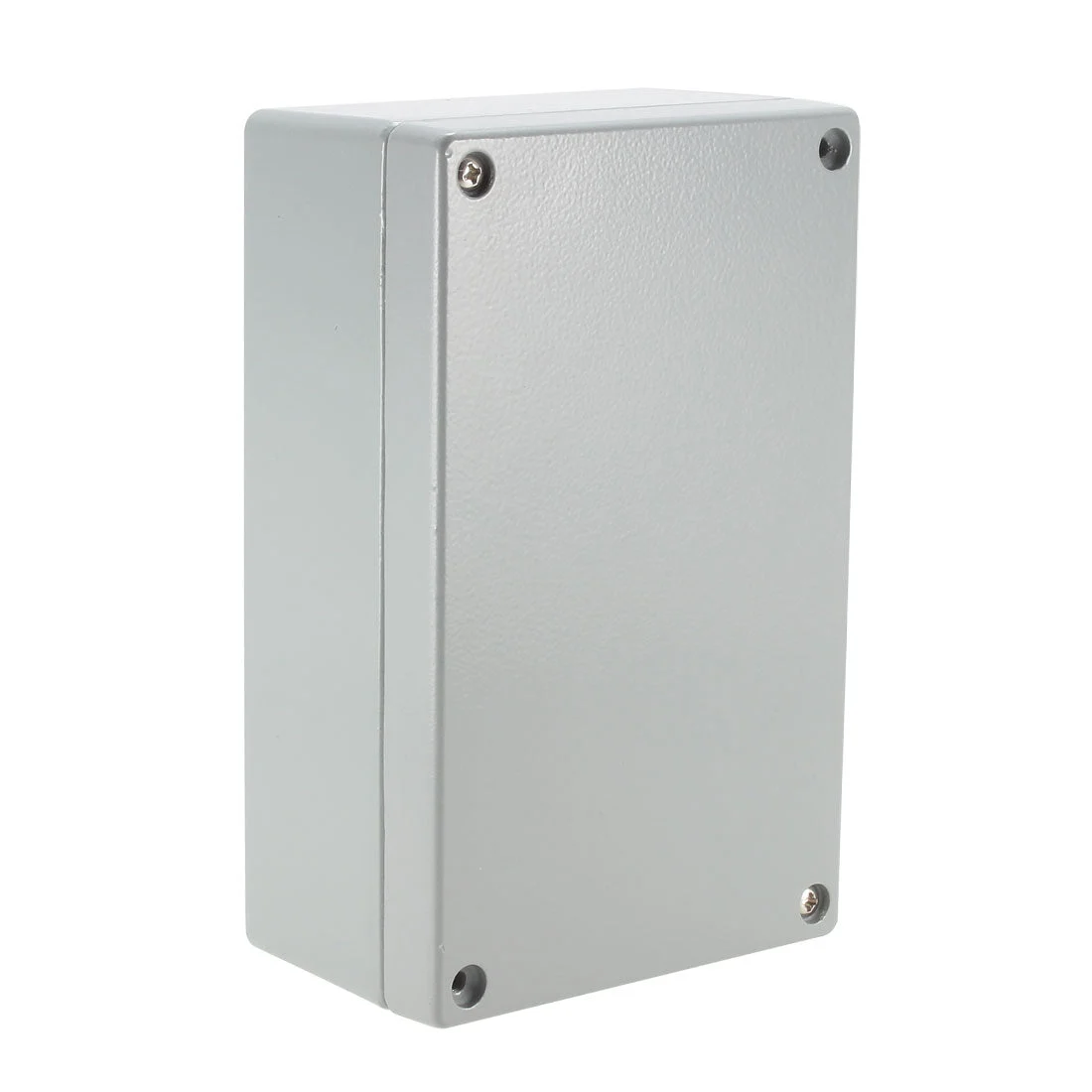 Uxcell 6.3"x3.9"x2.3"(160mmx100mmx60mm) Metal Project Enclosure Electrical Aluminum Junction Boxes Waterproof IP65 w Two Horns, Abrasion Resistant, Good Heat Dissipation for Outdoor