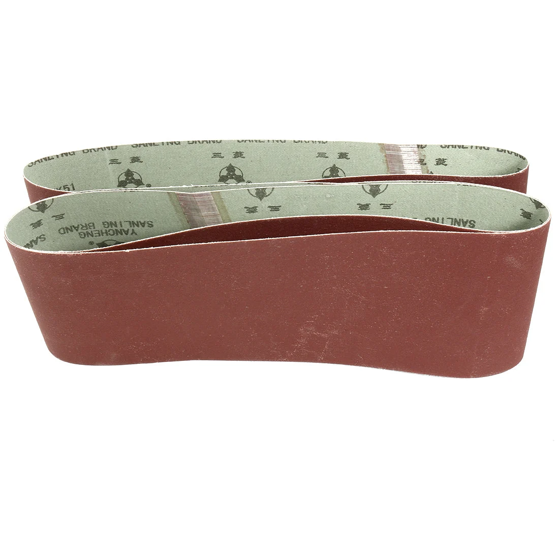 4-Inch x 24-Inch Aluminum Oxide Sanding Belt 600 Grits Flush Joint 3pcs