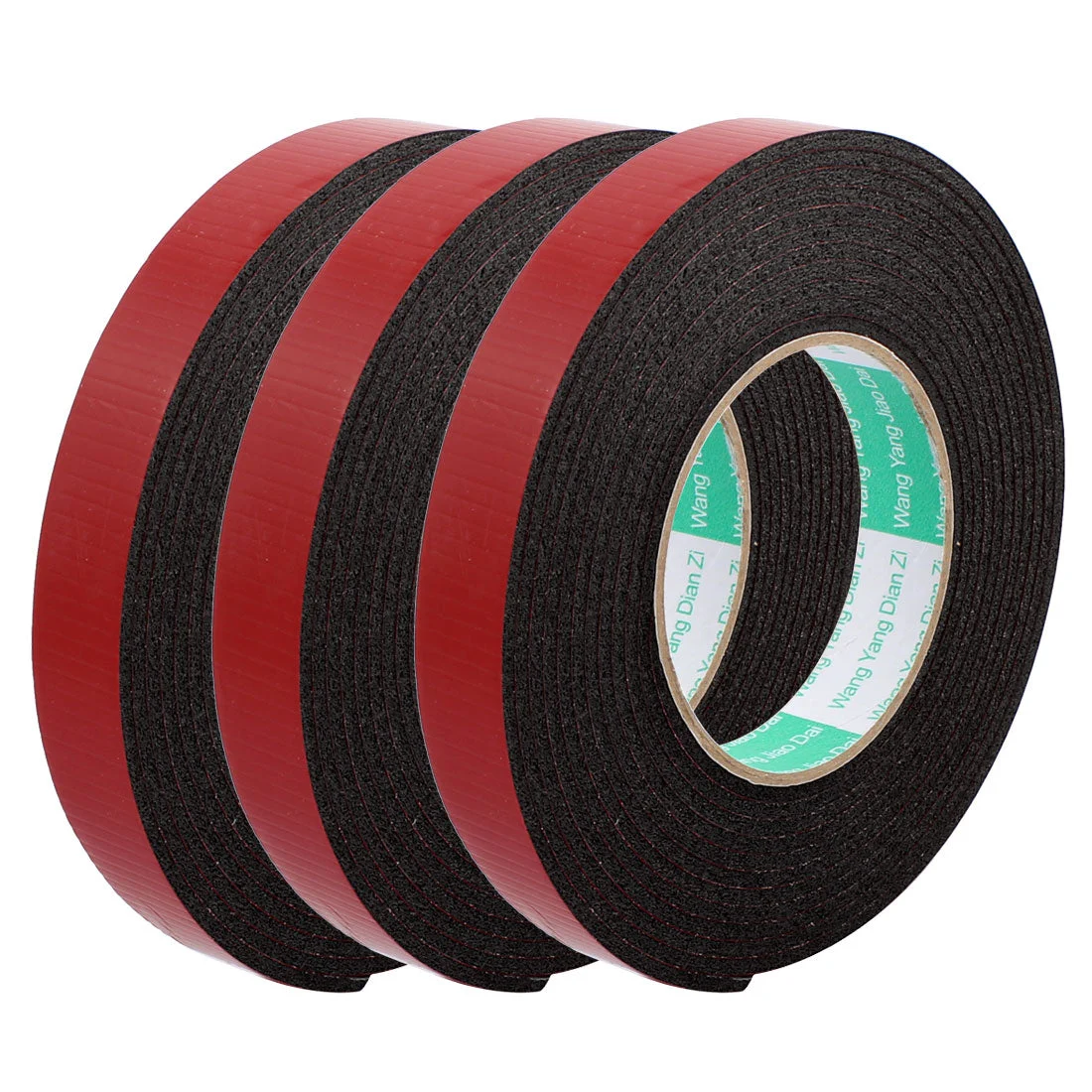3pcs 20mm Width 2mm Thickness EVA Double Sided Sponge Foam Tape 5 Meters Length