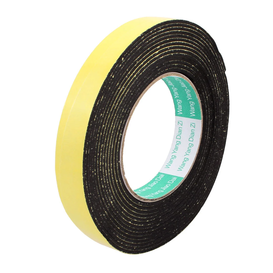 20mm Width 2mm Thickness EVA Single Side Sponge Foam Tape 5M Length for Door Window