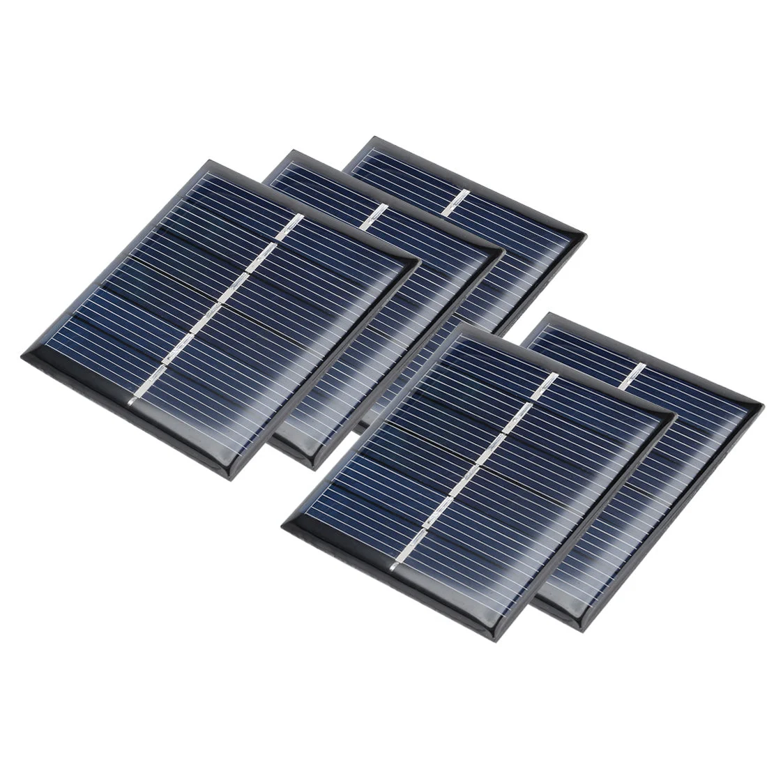 5Pcs 3V 110mA Poly Mini Solar Cell Panel Module DIY for Light Toys Charger 60mm x 55mm