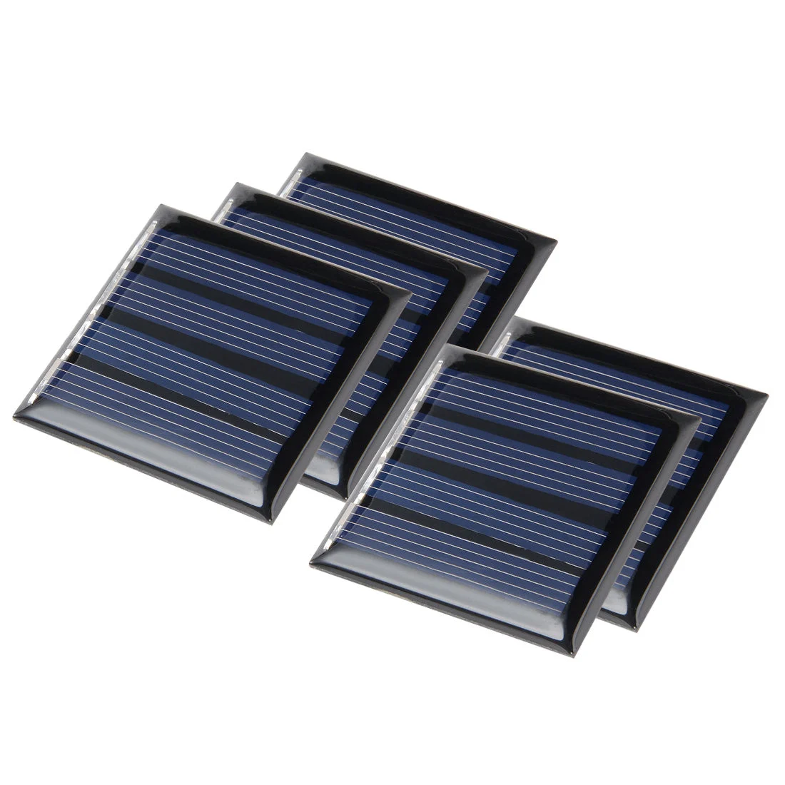 5Pcs 2V 50mA Poly Mini Solar Cell Panel Module DIY for Phone Light Toys Charger 45mm x 45mm