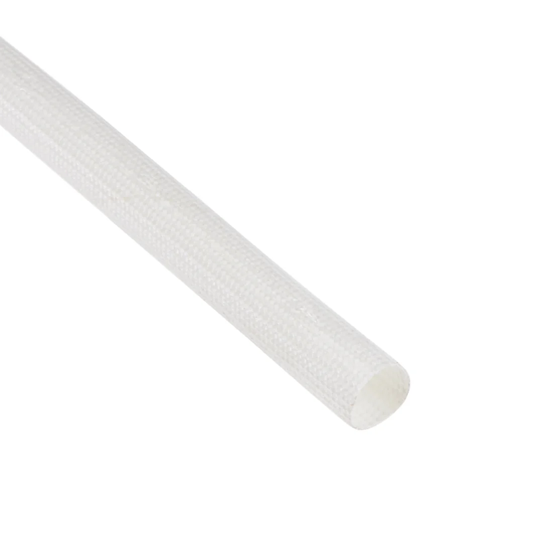 Fiberglass Retardant Self-extinguishing Insulation Sleeving 10mmx5M White