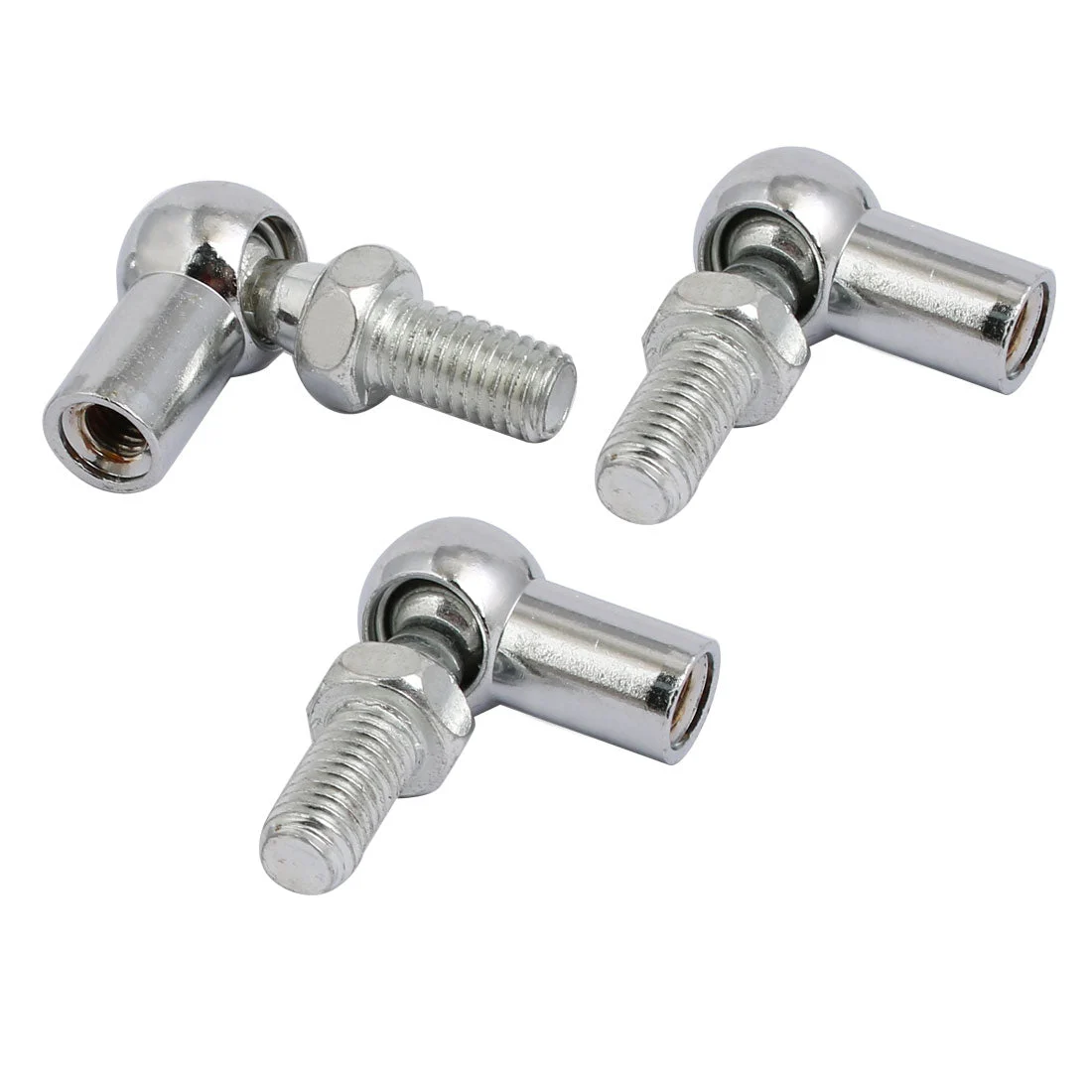 M8 Male to M6 Female Thread Gas Spring Ball Joint Connector End Fitting 3pcs