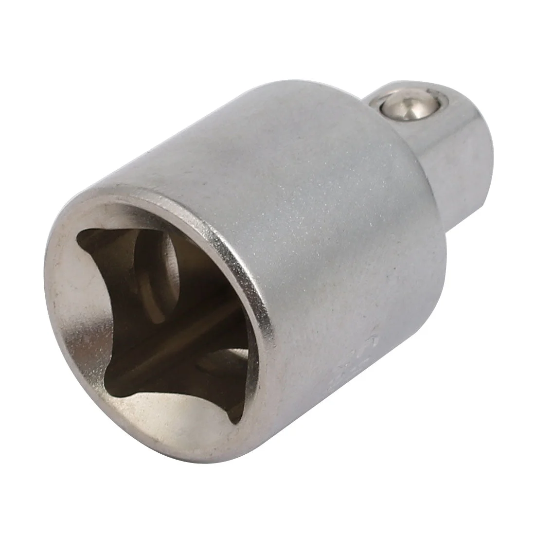 1/2-inchx3/8-inch Chrome Vanadium Steel Square Socket Impact Adapter Silver Tone