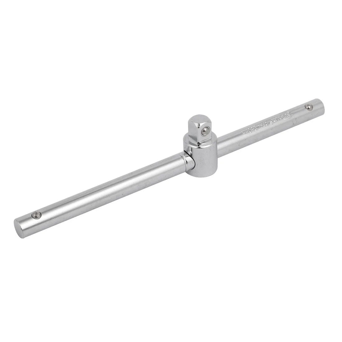 10-inch Length 1/2-inch Drive CR-V Sliding T-Bar Silver Tone