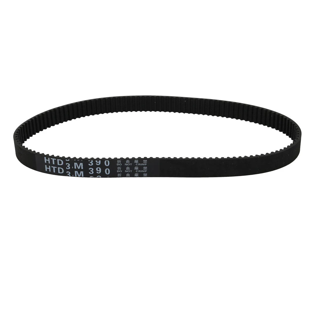 HTD3M 130 Teeth Stepper Timing Belt Rubber Geared-Belt 390mm Perimeter 10mm Wide