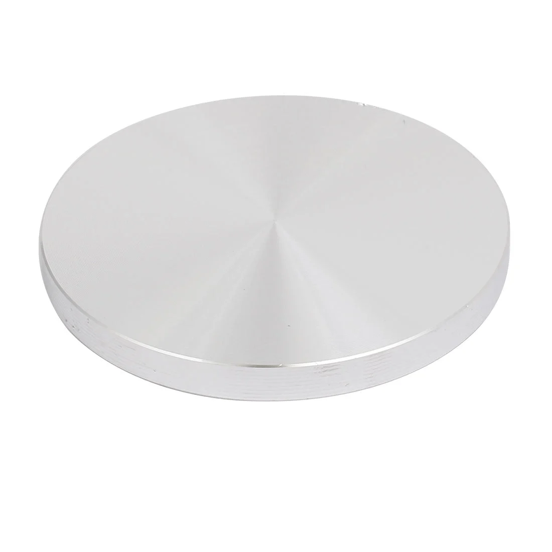 Uxcell 80mm Diameter 8mm Thickness M10 Thread Aluminum Disc Hardware for Glass Table