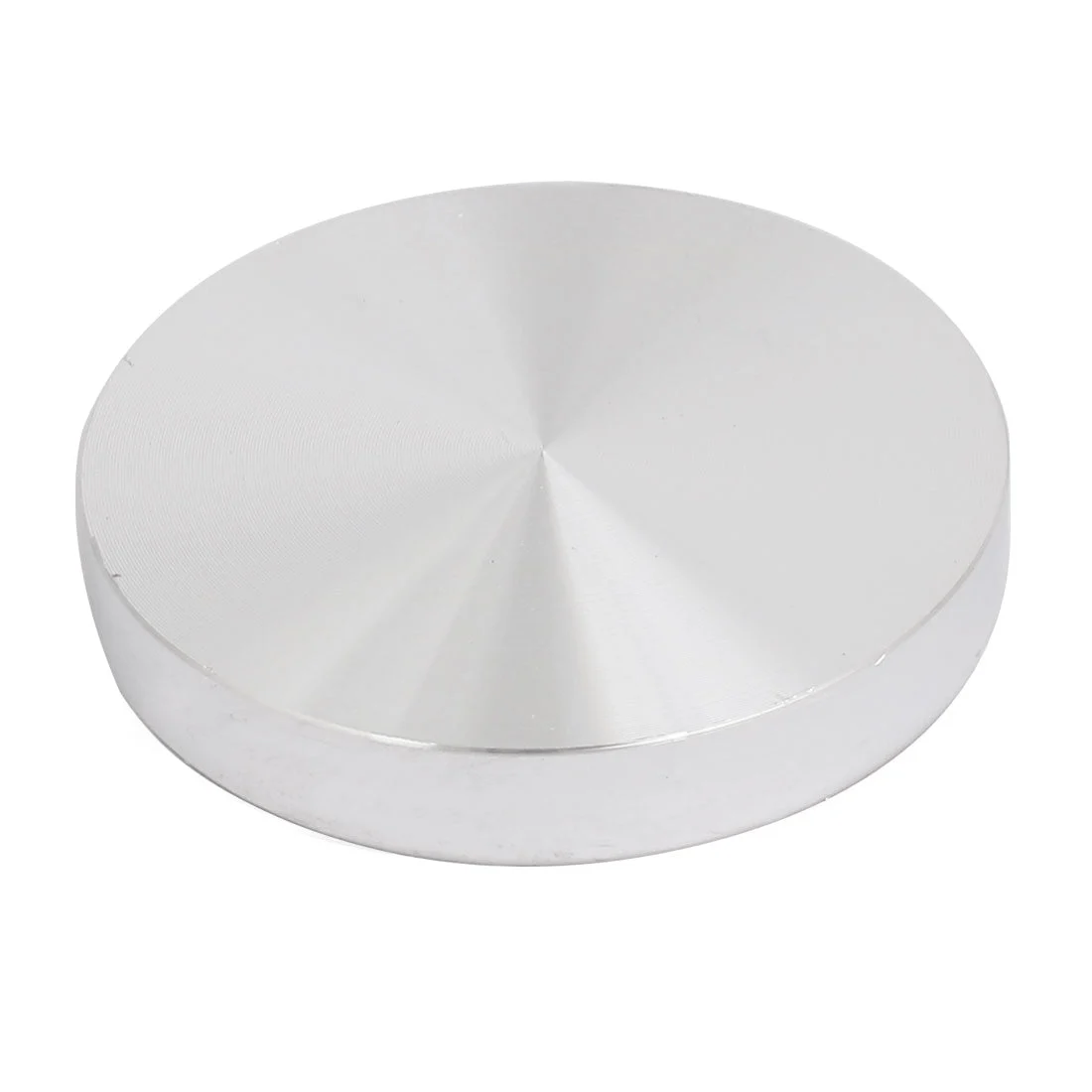 Uxcell 60mm Diameter 10mm Thickness M8 Thread Aluminum Disc Hardware for Glass Table