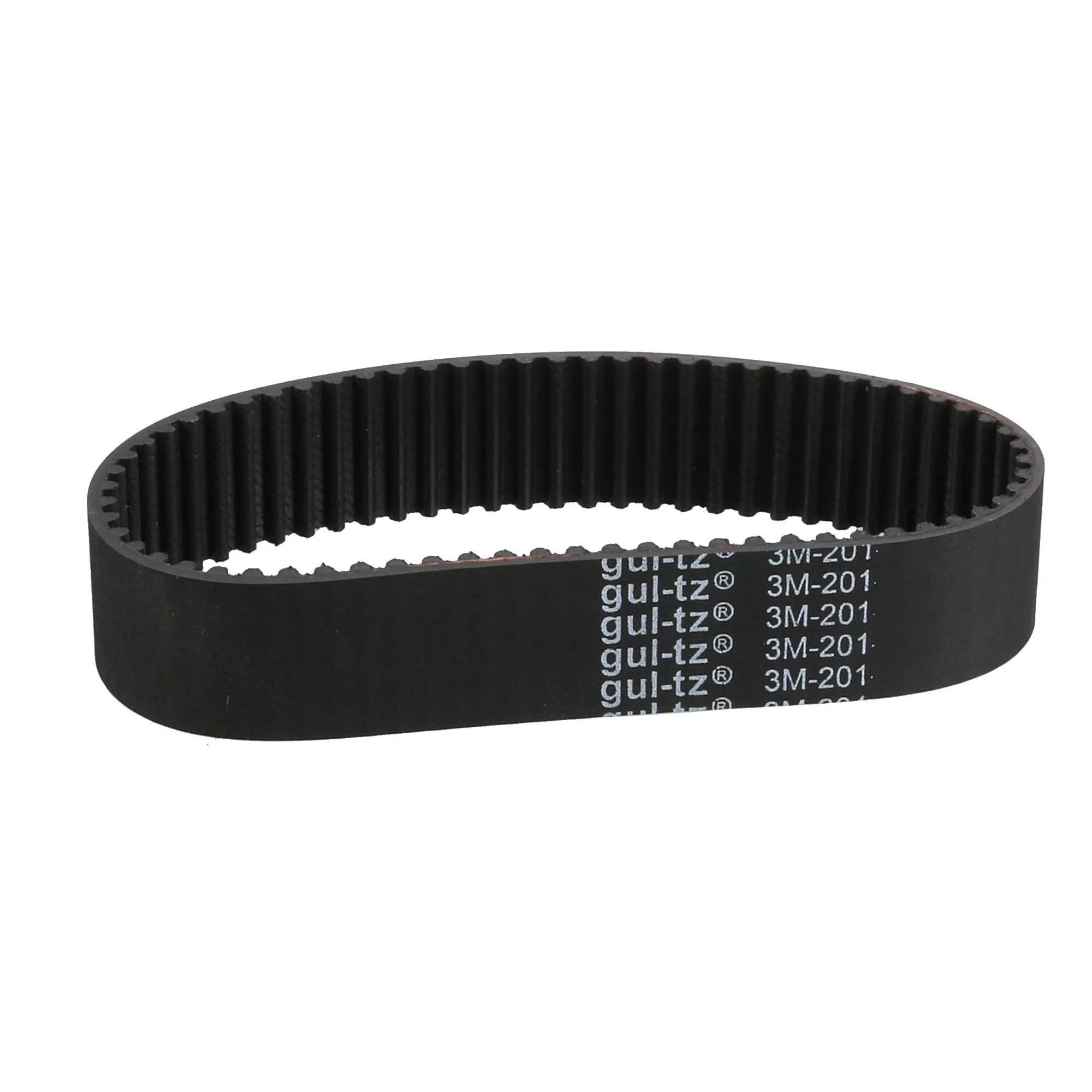 HTD3M201 Rubber Timing Belt Synchronous Closed Loop Timing Belt Pulley 15mm Width