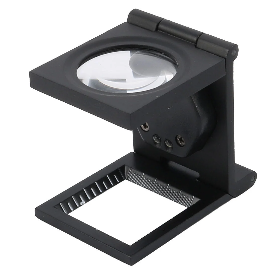 Uxcell Portable Magnifier Illuminated Magnifier Magnifying Glass Lens 10X W LED Light