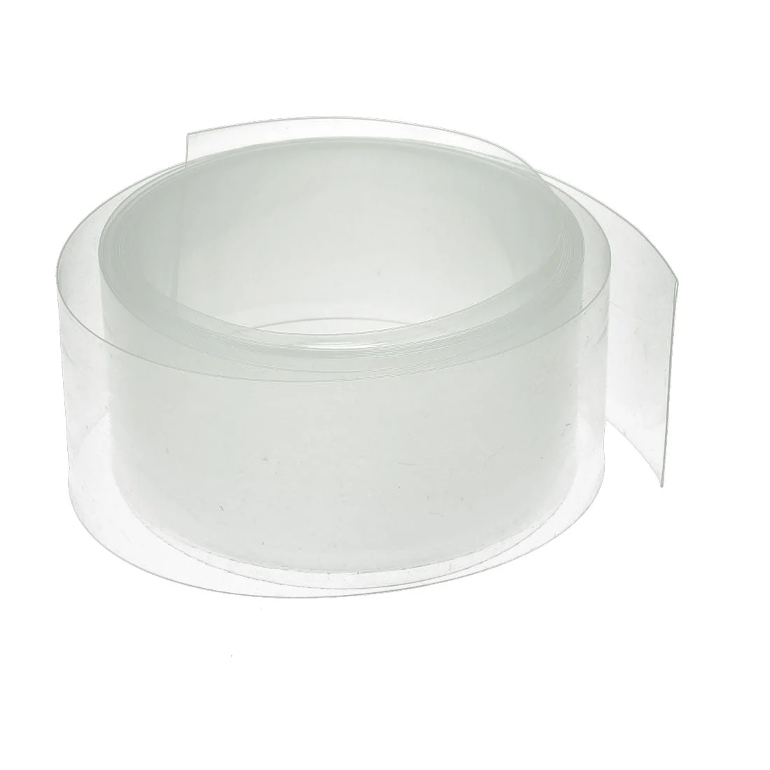 36mm Flat Width 2M Long PVC Heat Shrinkable Tube Clear for 22650 Battery