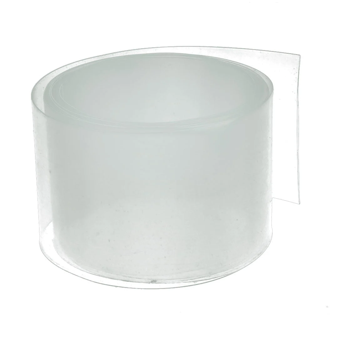 45mm Flat Width 1M Length PVC Heat Shrinkable Tube Clear for Capacitive Battery
