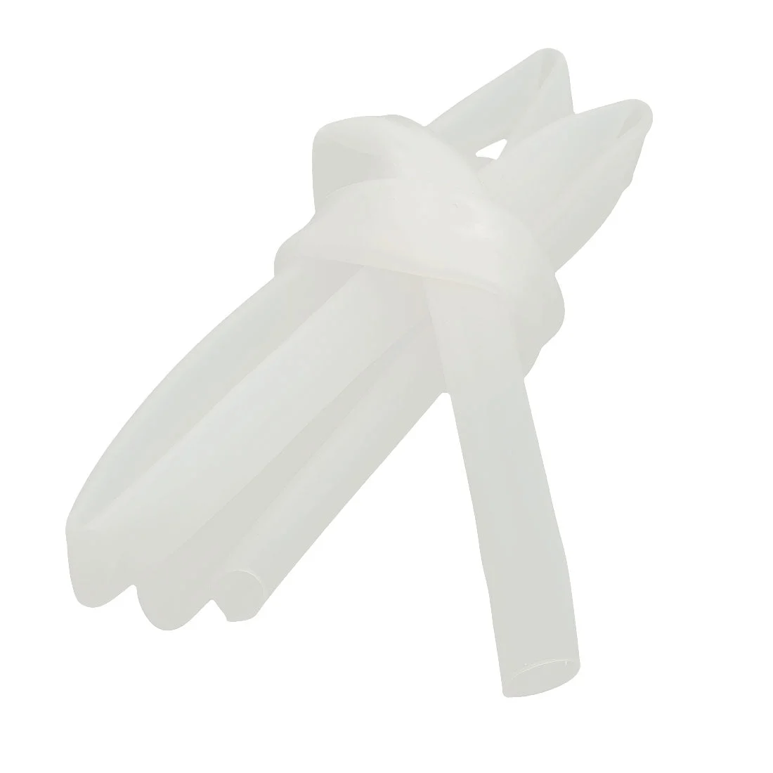 8mm x 10mm Heat Resistant Soft Silicone Tube Hose Pipe 1 Meter Long Milky White