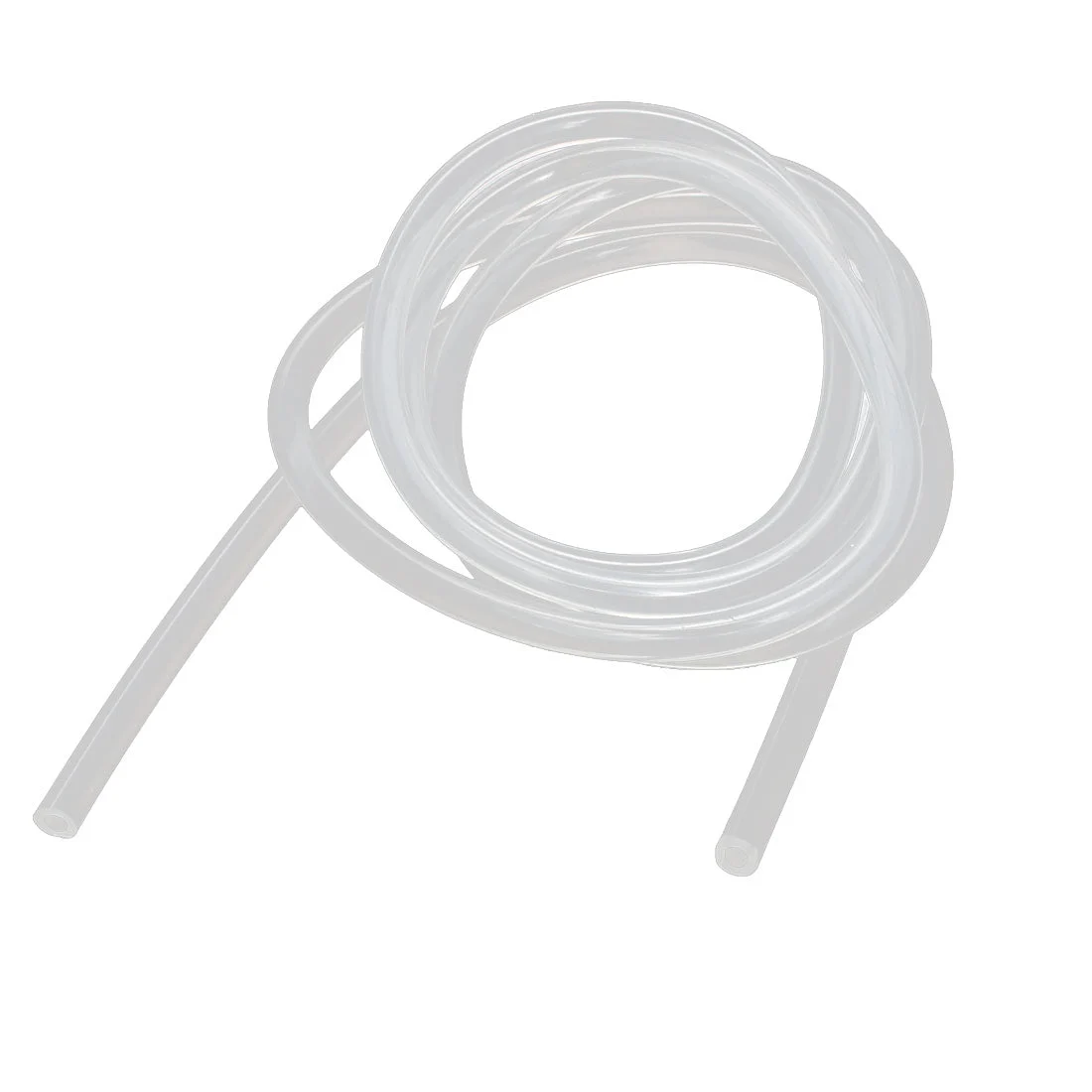2mm x 4mm Heat Resistant Soft Silicone Tube Hose Pipe 1 Meter Long Clear