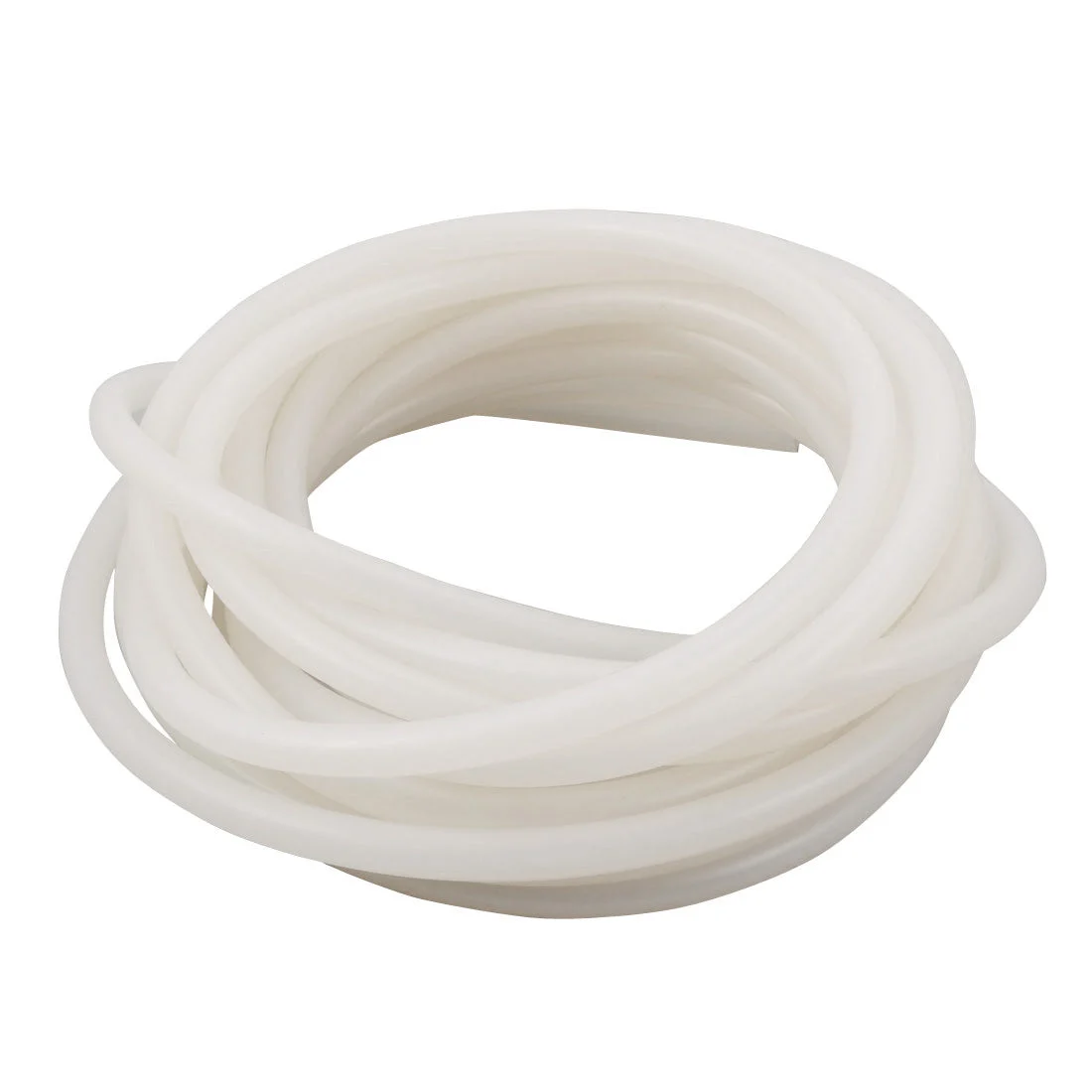 4mm x 6mm High Temp Resistant Flexible Silicone Tube Hose Pipe 5 Meters Long