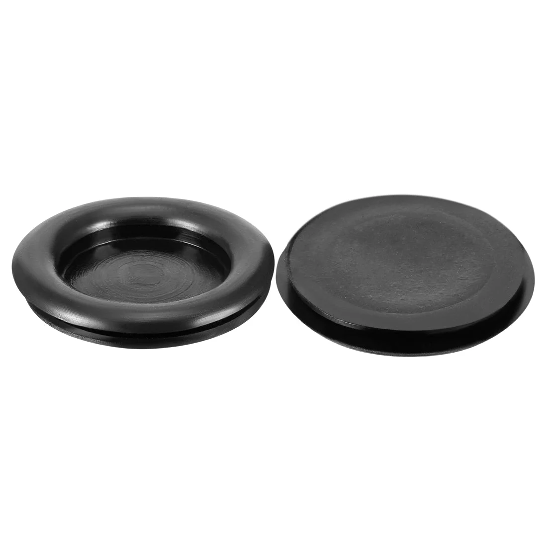 Wire Protector Oil Resistant Rubber Grommets 32mm Mounting Dia 30Pcs Black