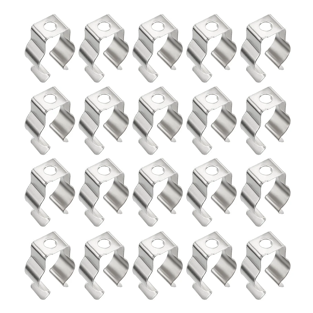 20 Pcs T5 Fluorescent Tube Lamp Bracket Clips Socket Lampholder