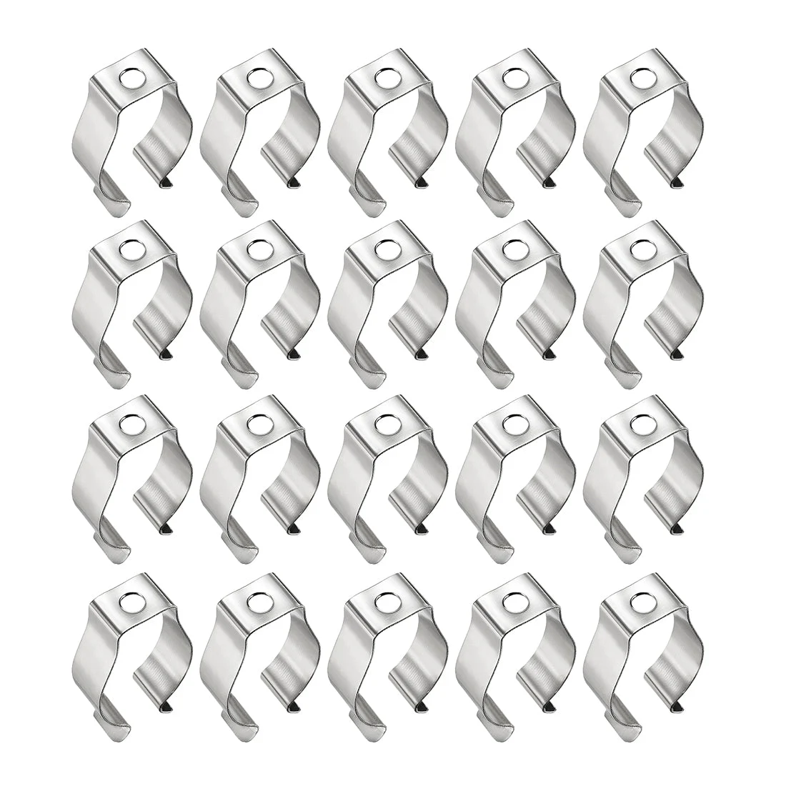 20 Packs T8 Fluorescent Tube Lamp Bracket Clips Socket Lampholder
