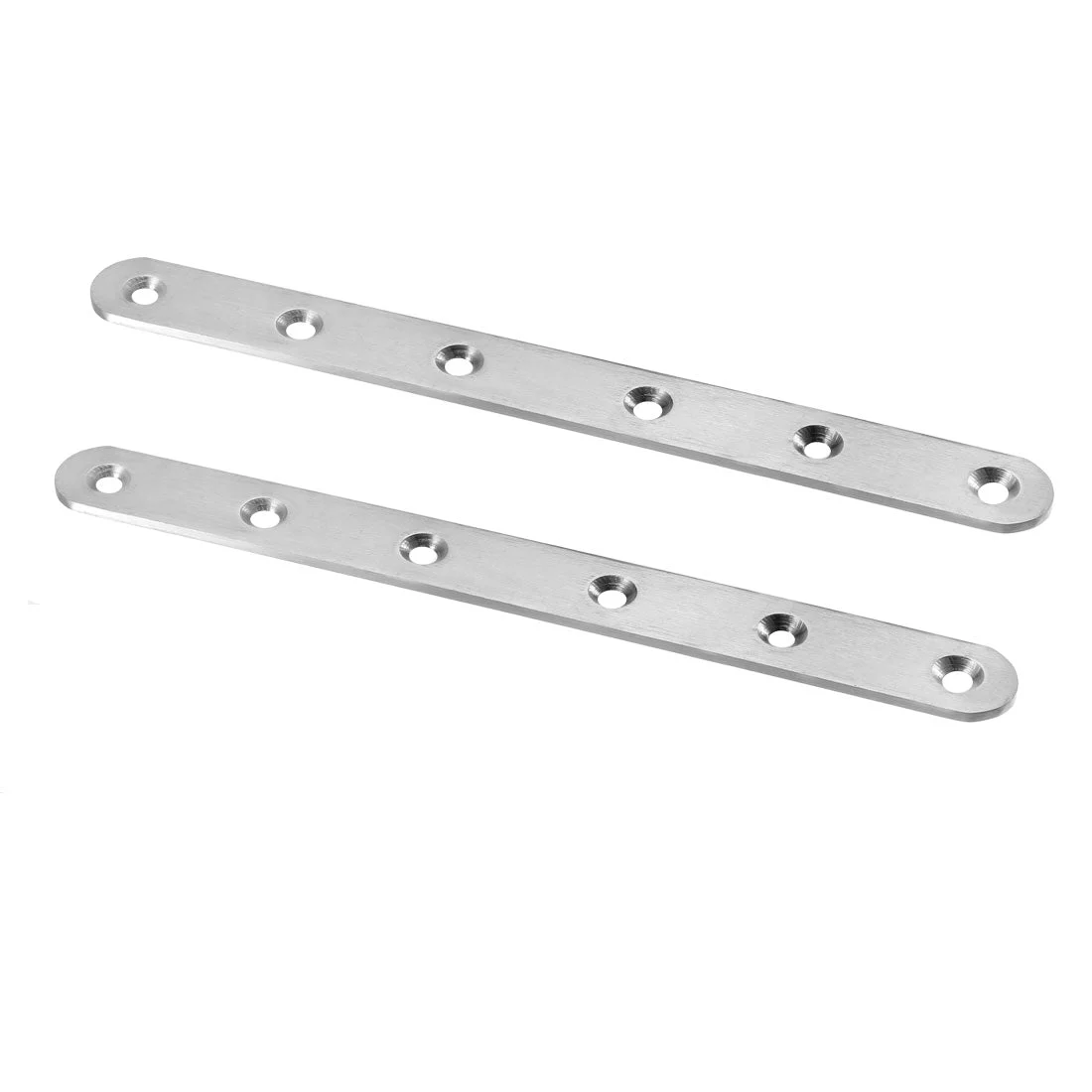 Repair Plate, 195mmx20mm, Flat Fixing Mending Corner Brace Bracket Connector 2pcs