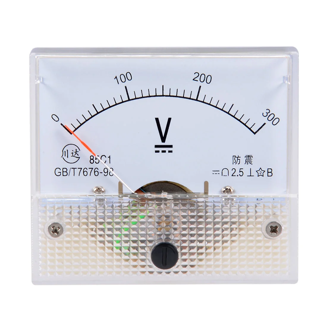 DC 0-300V Analog Panel Voltage Gauge Volt Meter 85C1 2.5% Error Margin