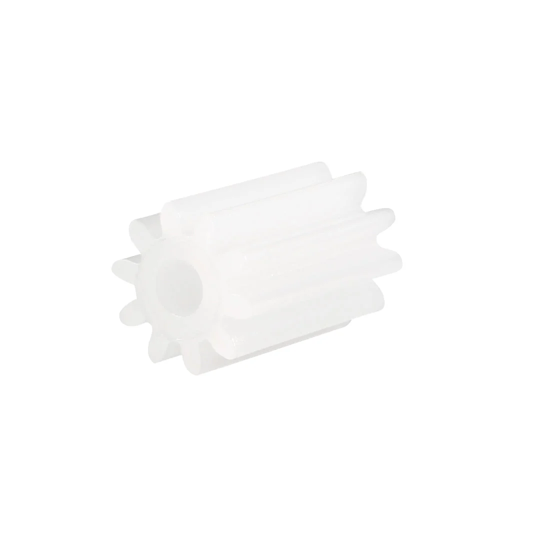 20 Pcs 102A Plastic Gear Accessories 6mm OD with 10 Teeth for DIY Car Robot Motors