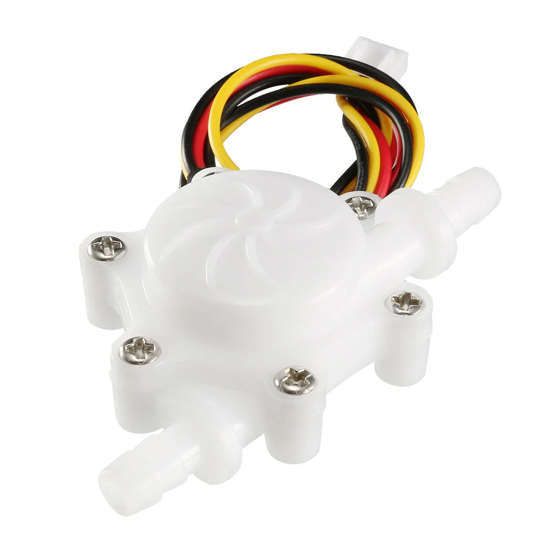 1/4-inch Hall Effect Water Flow Sensor Switch Flowmeter Fluid DC5V 0.15-1.5L/min